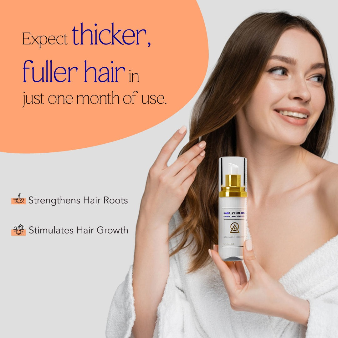 Nano Zenblock Light - Anti Hairfall Solution | Powered By Nano Technology