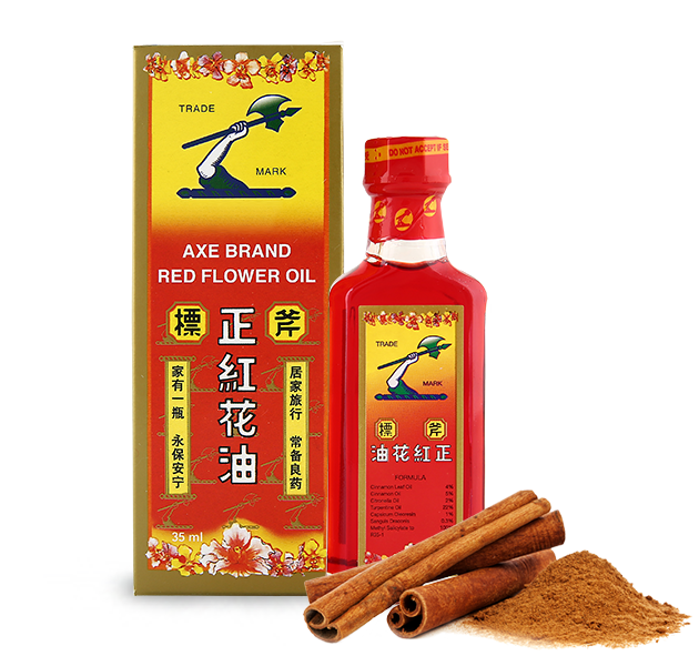 Axe Red Flower Oil - External Analgesic for Pain Relief and Relaxation