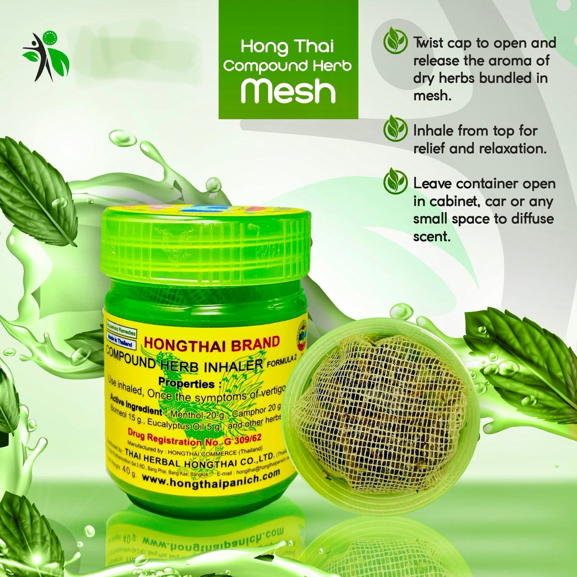 Hong Thai Compound Herb Inhaler